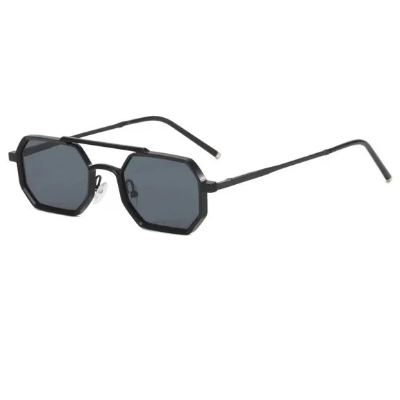 7006 | Double Metal Bridge Top Sunglasses