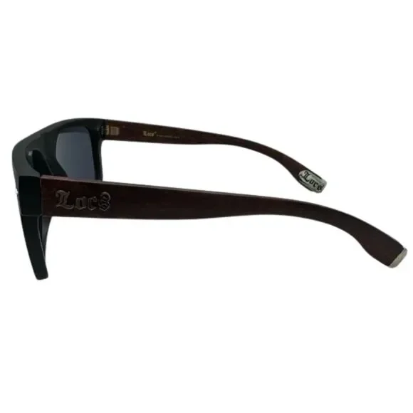 7018 | Wood Arm Locs Sunglasses