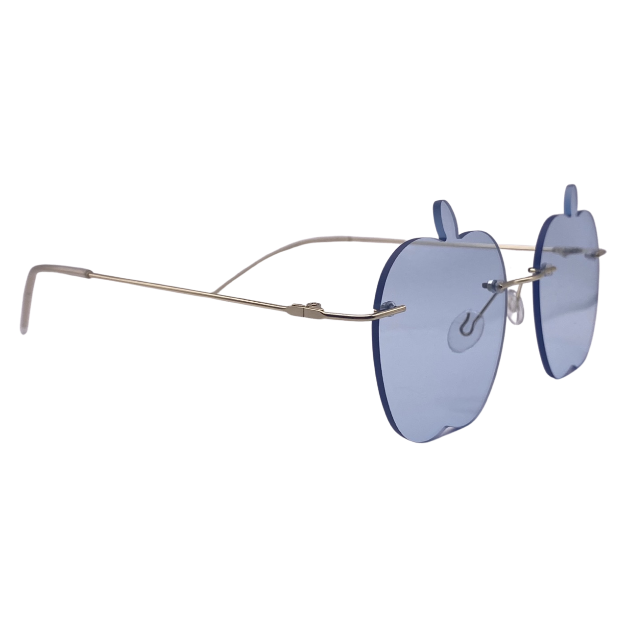 6169 | Rimless Apple Novelty Sunglasses
