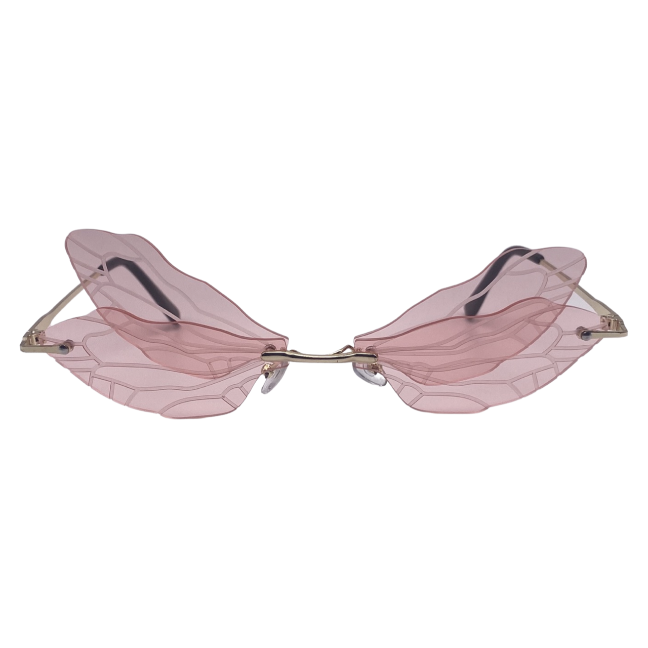 Pink Dragonfly Novelty Sunglasses