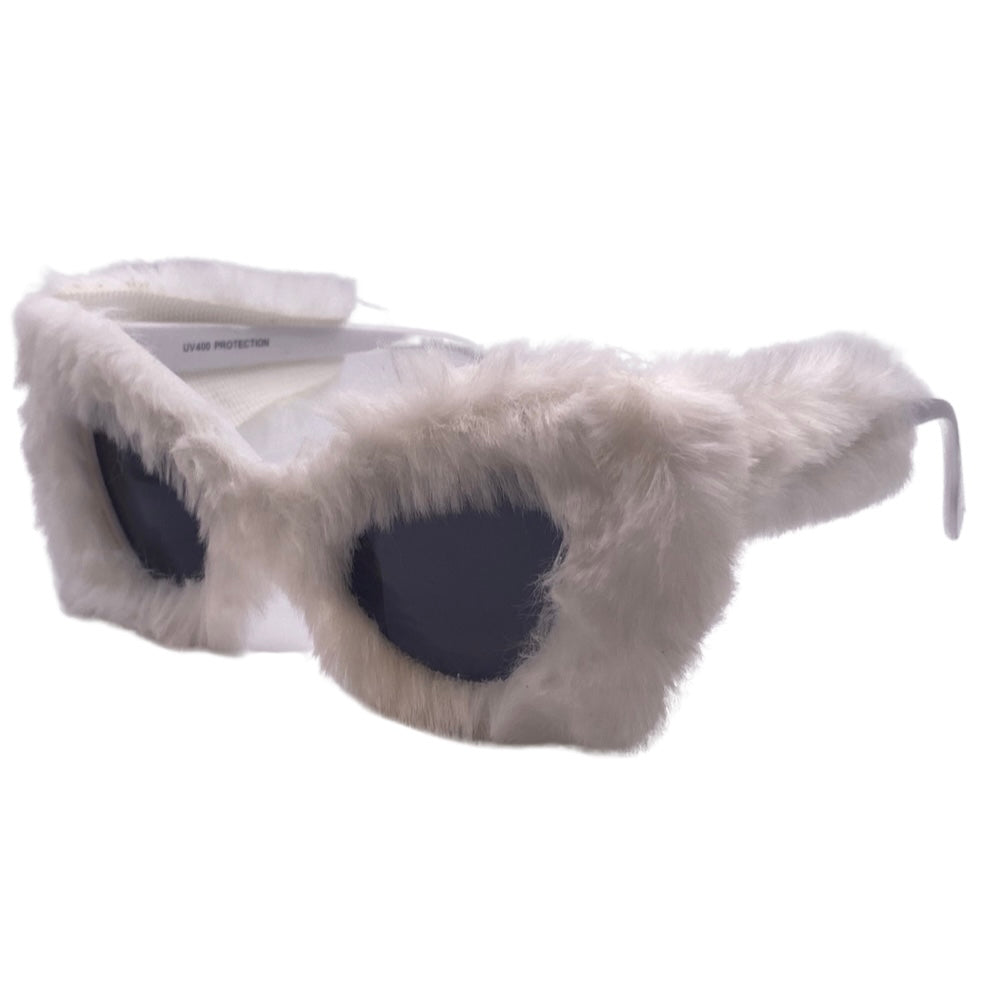 (C) 6173 | Fuzzy Cateye Novelty Sunglasses