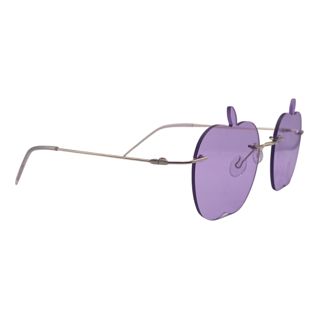 6169 | Rimless Apple Novelty Sunglasses