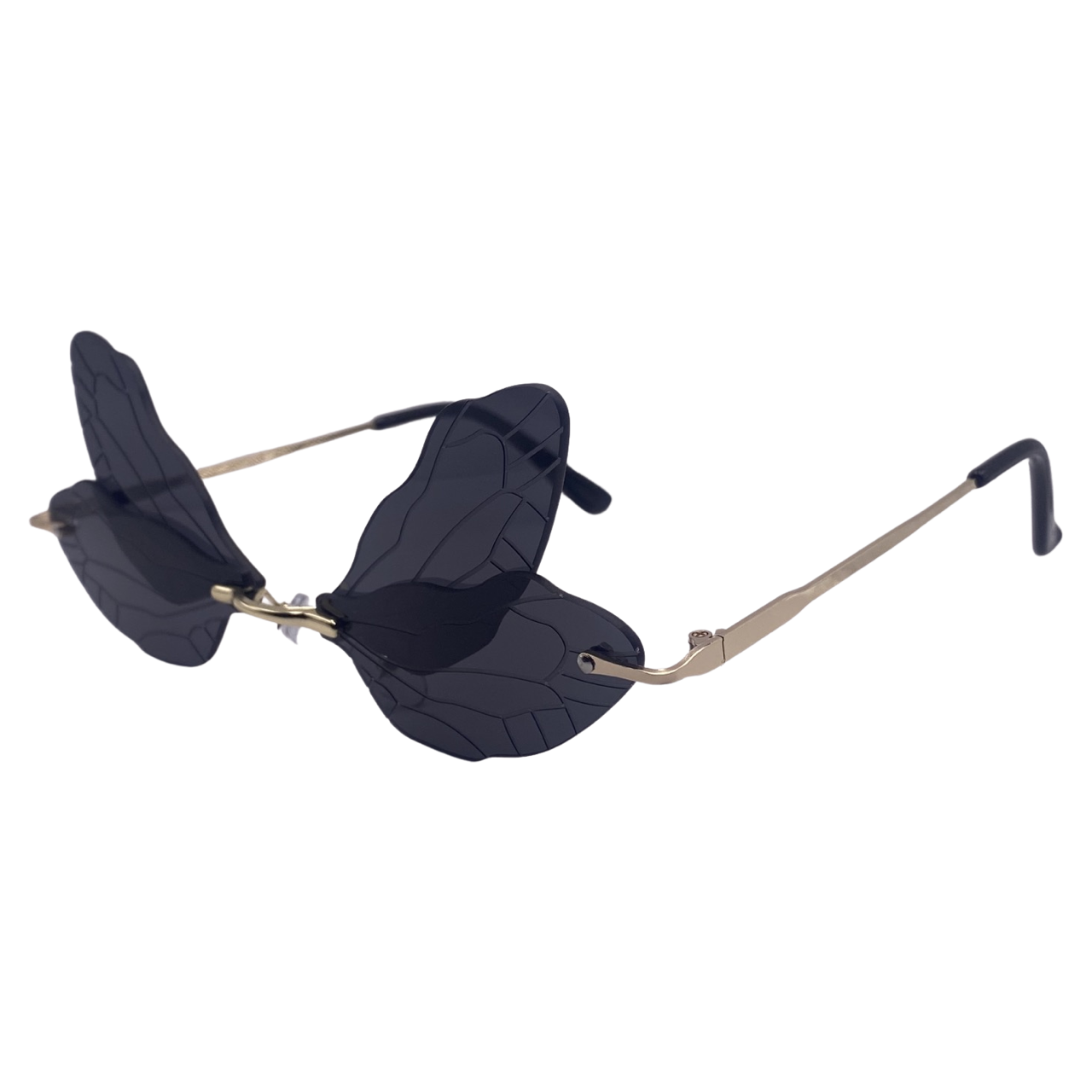 Black Dragonfly Novelty Sunglasses