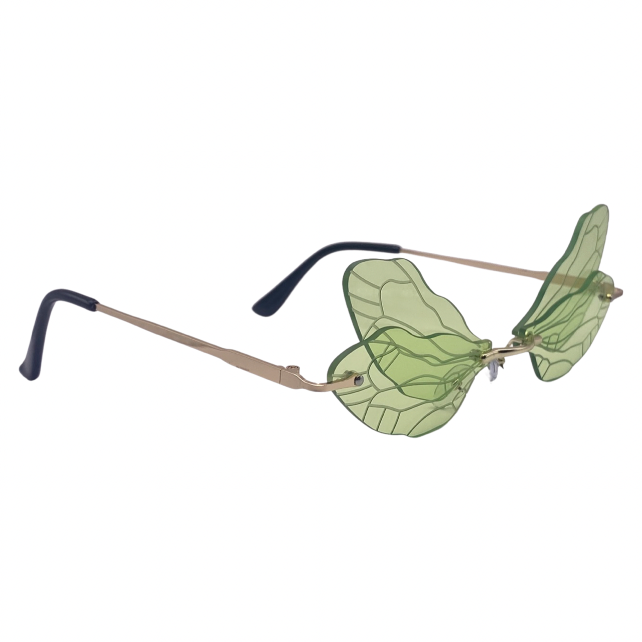 Green Dragonfly Novelty Sunglasses