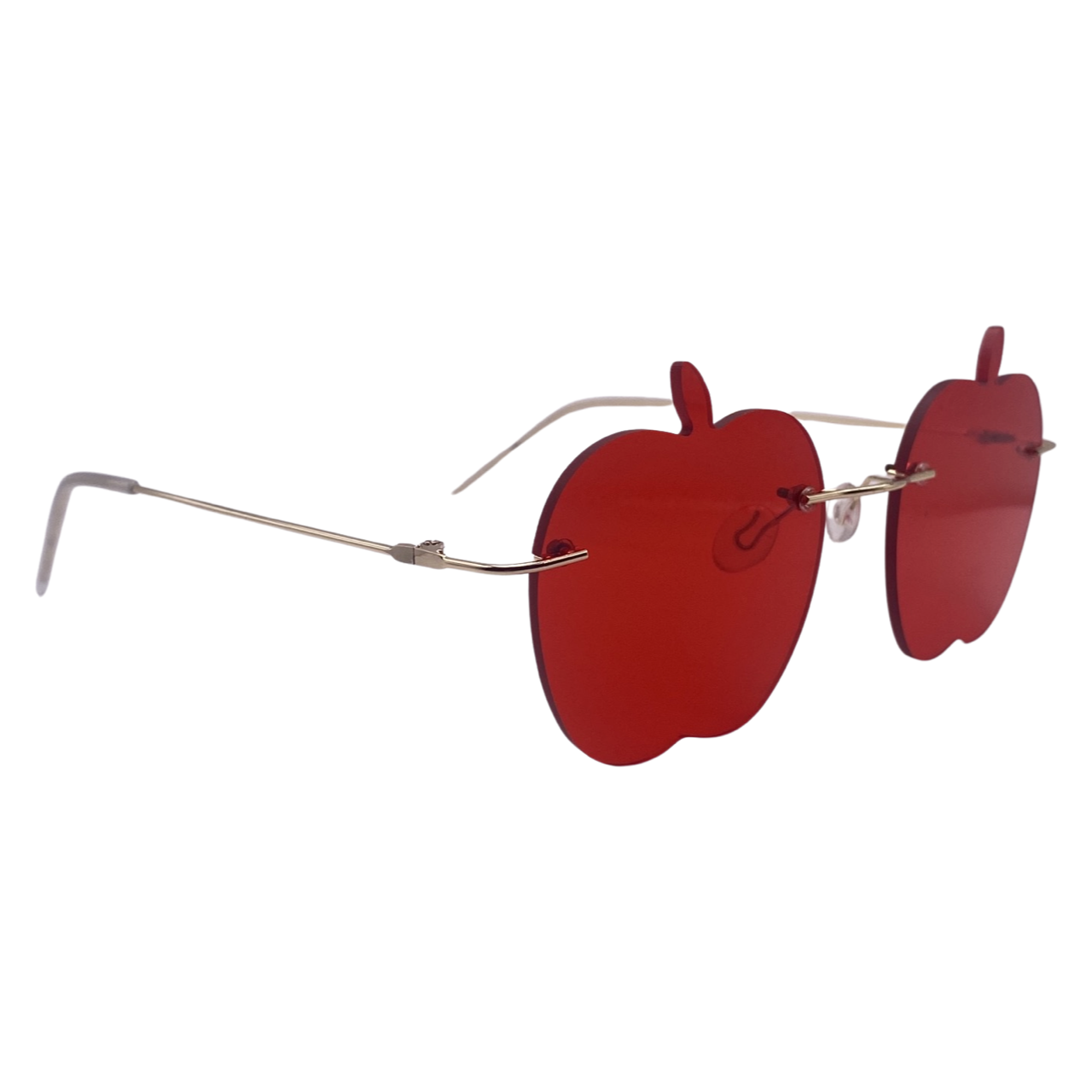 6169 | Rimless Apple Novelty Sunglasses