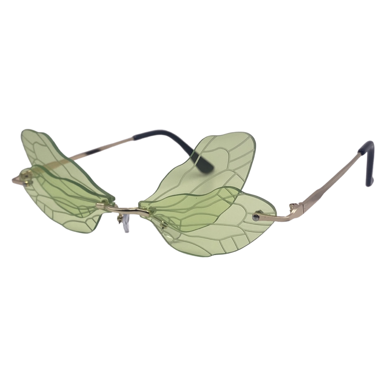 Green Dragonfly Novelty Sunglasses