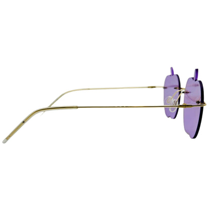 6169 | Rimless Apple Novelty Sunglasses