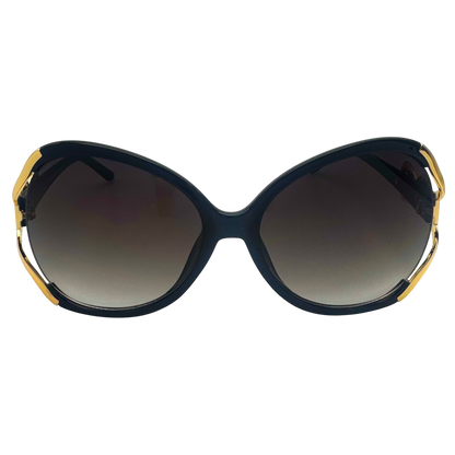 5001 | The Halo - Oversized Round Butterfly Sunglasses