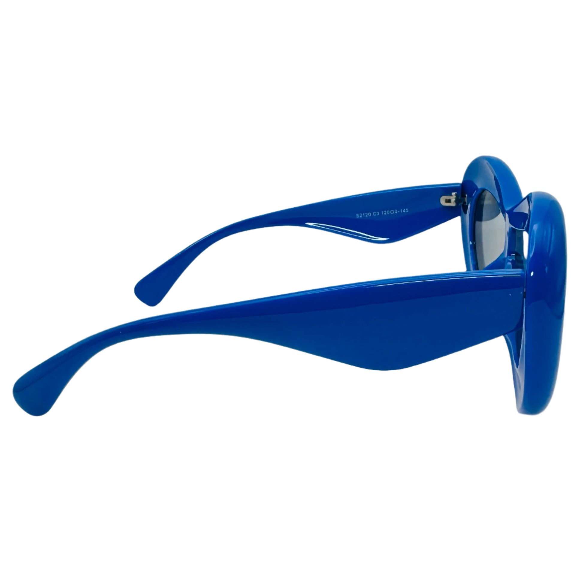 Blue Futuristic Sunglasses