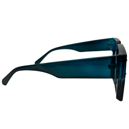 Aqua Marble Single Piece Lens Sunglasses