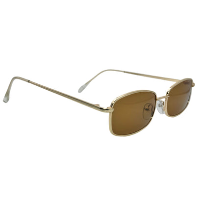 9342 (C) | Rectangle Retro Color Lens Sunglasses