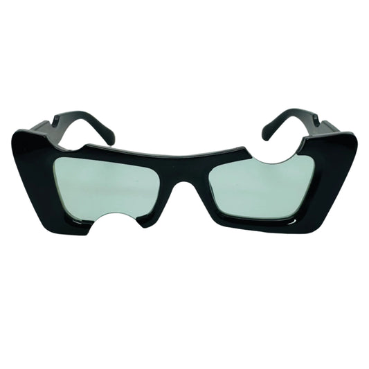 Green Lens Bite Novelty Sunglasses