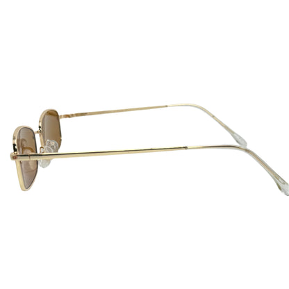 9342 (C) | Rectangle Retro Color Lens Sunglasses