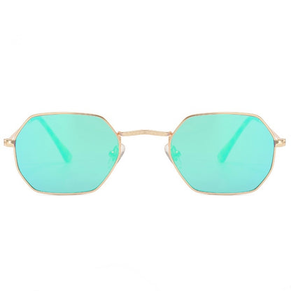 5012 | The Hexon - Retro Octagon Style Sunglasses with colorful lens options
