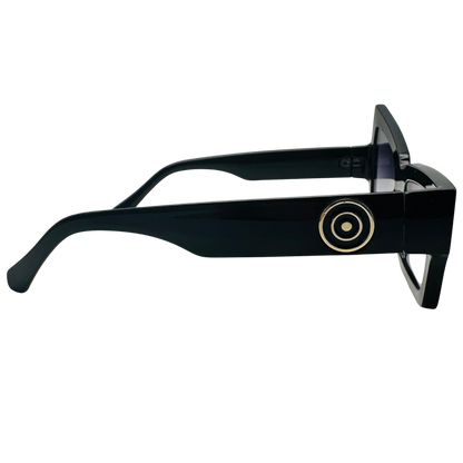Black Novelty Unique Sunglasses