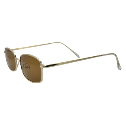 9342 (C) | Rectangle Retro Color Lens Sunglasses