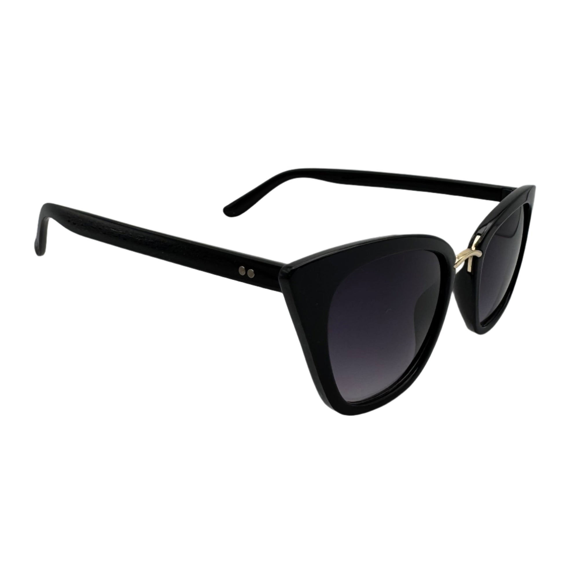 Black Small Cateye Sunglasses