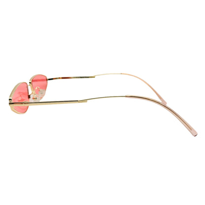 Slim Pink Cateye Sunglasses