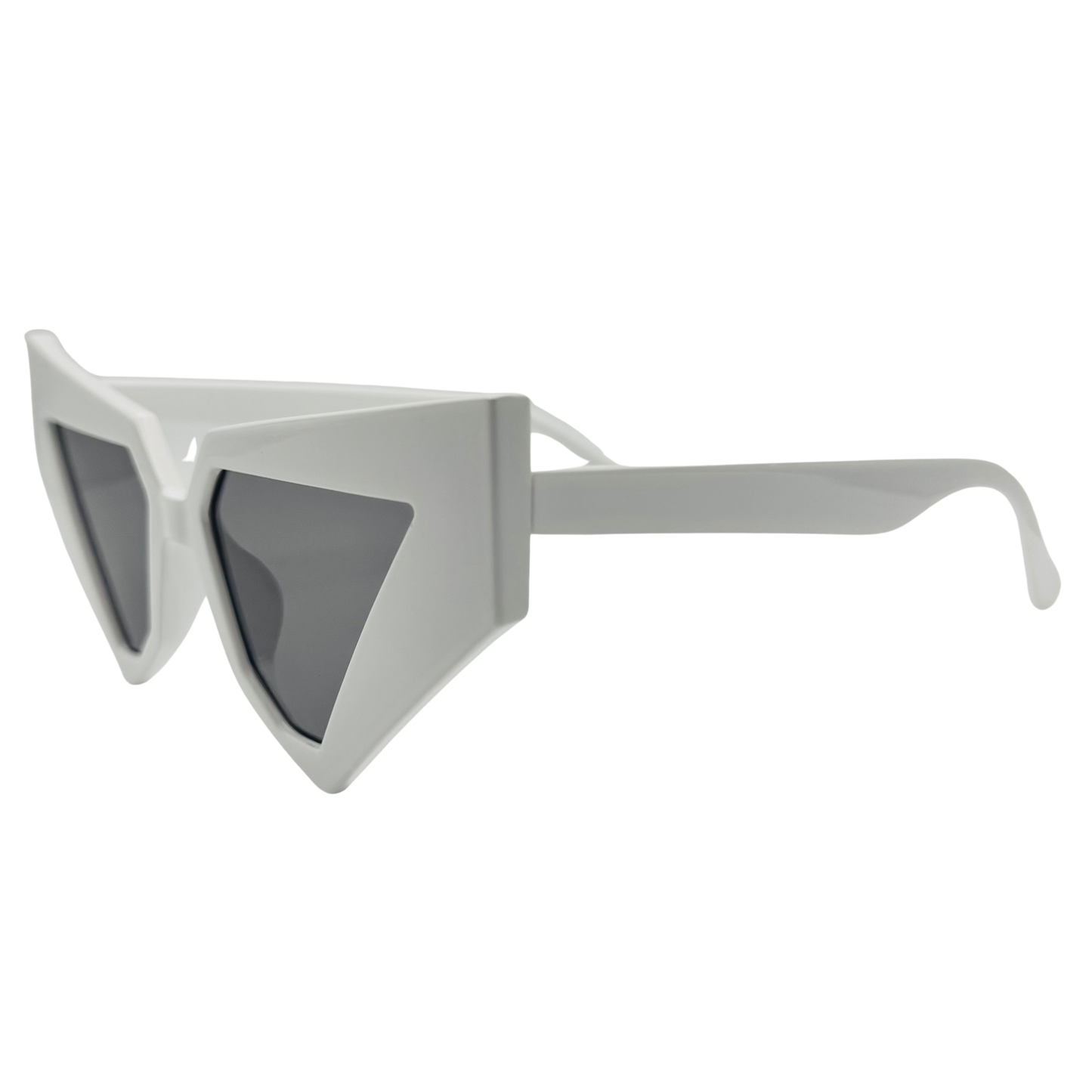 7057 | Venus Vibe - Triangular Style Sunglasses with Gradient Tinted Lenses