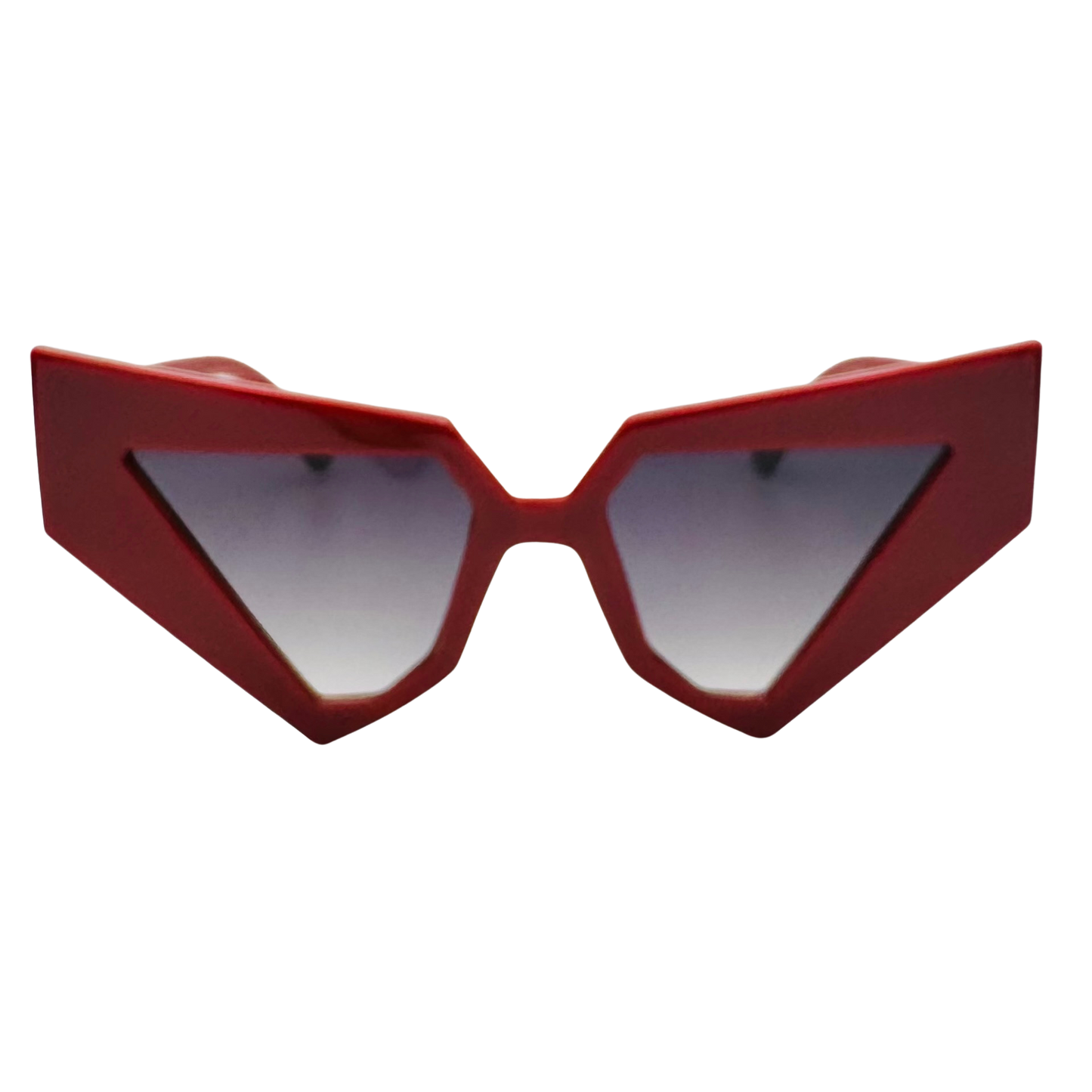 7057 | Venus Vibe - Triangular Style Sunglasses with Gradient Tinted Lenses