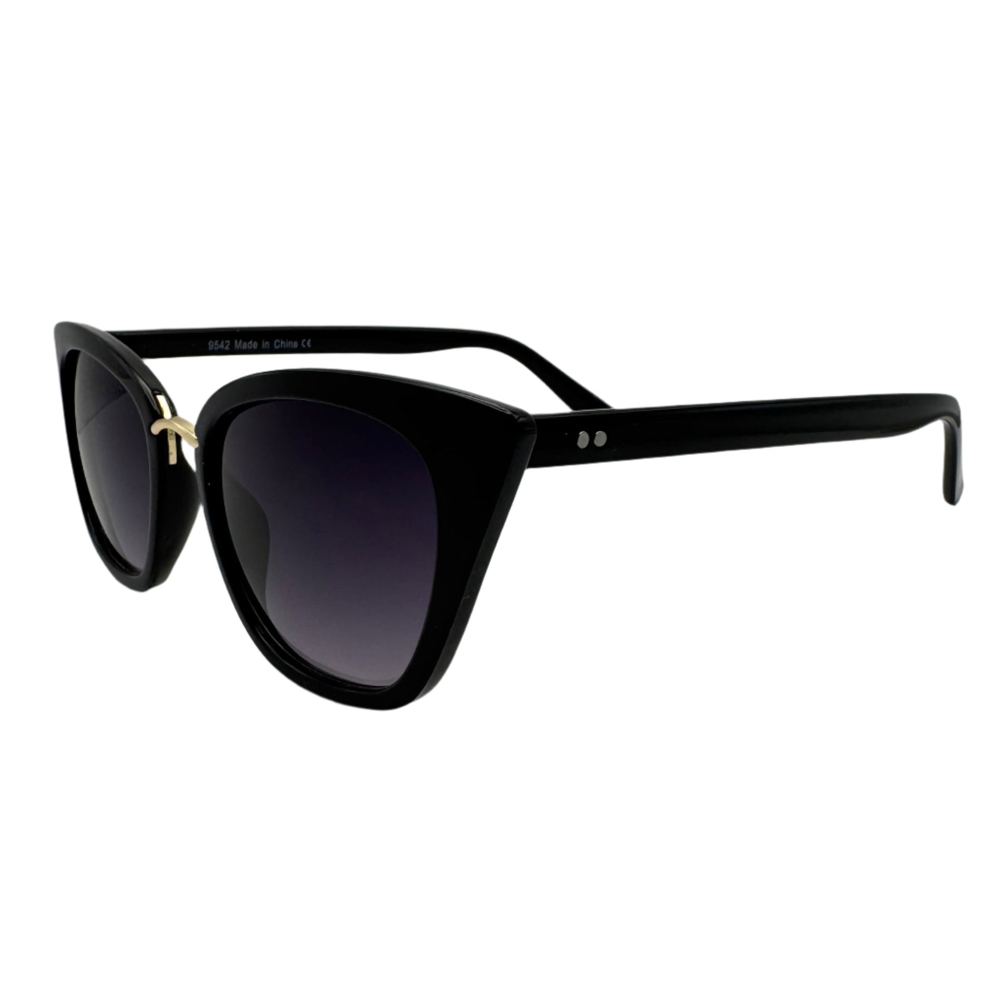 Black Small Cateye Sunglasses