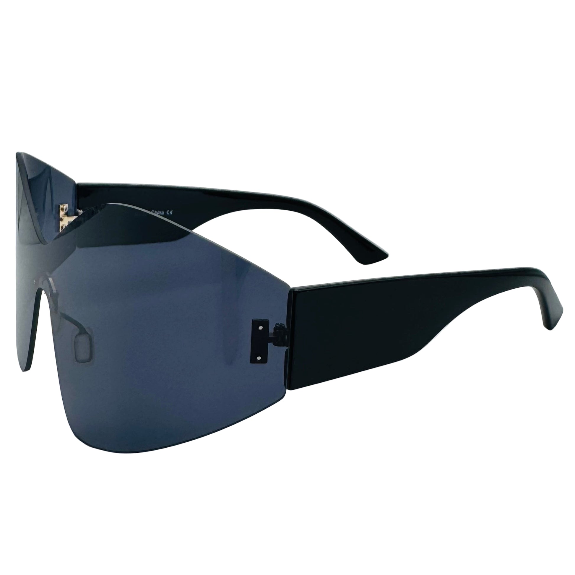 Black Shield Sunglasses
