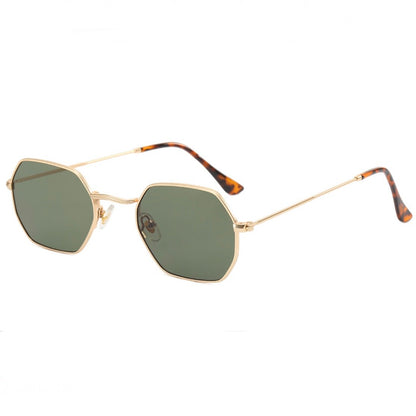 5012 | The Hexon - Retro Octagon Style Sunglasses with colorful lens options