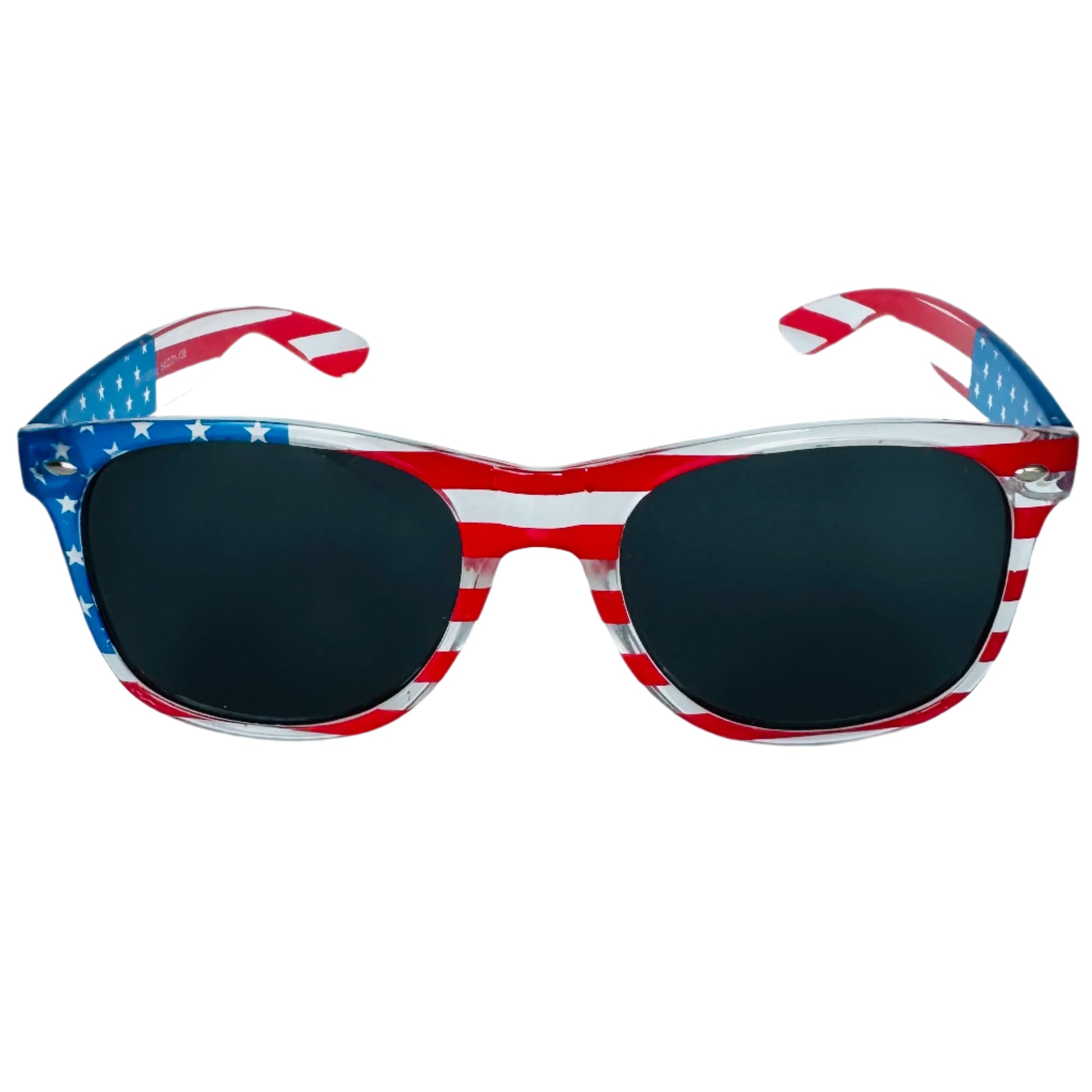Black Lens American Flag Sunglasses