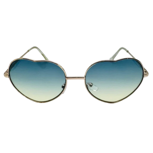 6110 | Two Tone Heart Sunglasses