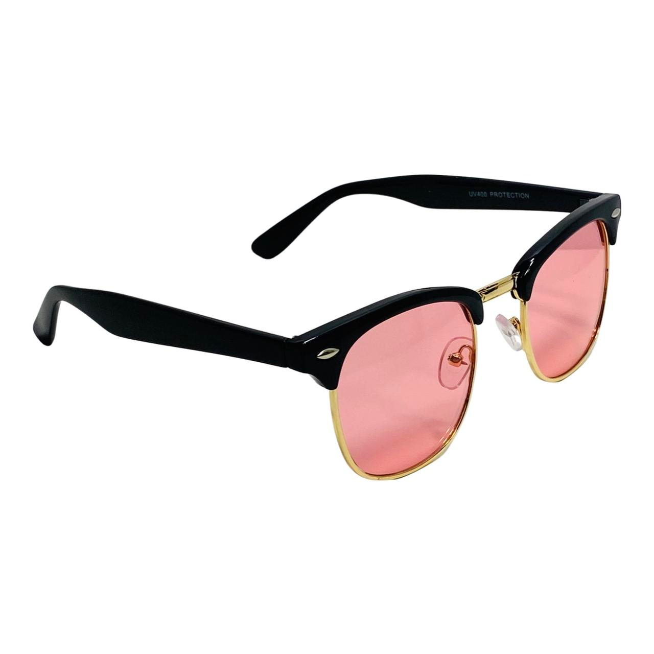 Pink Browline Sunglasses