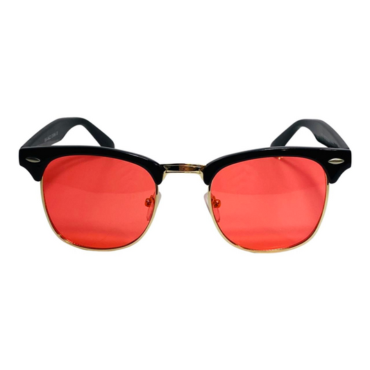 Red Browline Sunglasses