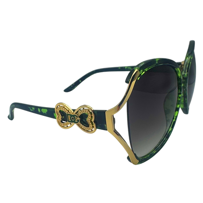 5001 | The Halo - Oversized Round Butterfly Sunglasses