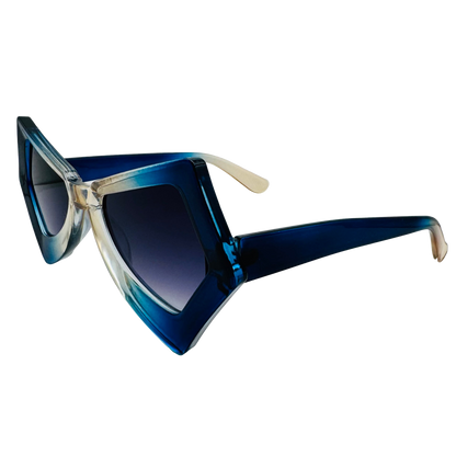 7029 | Fun Thick Frame Geometric Sunglasses
