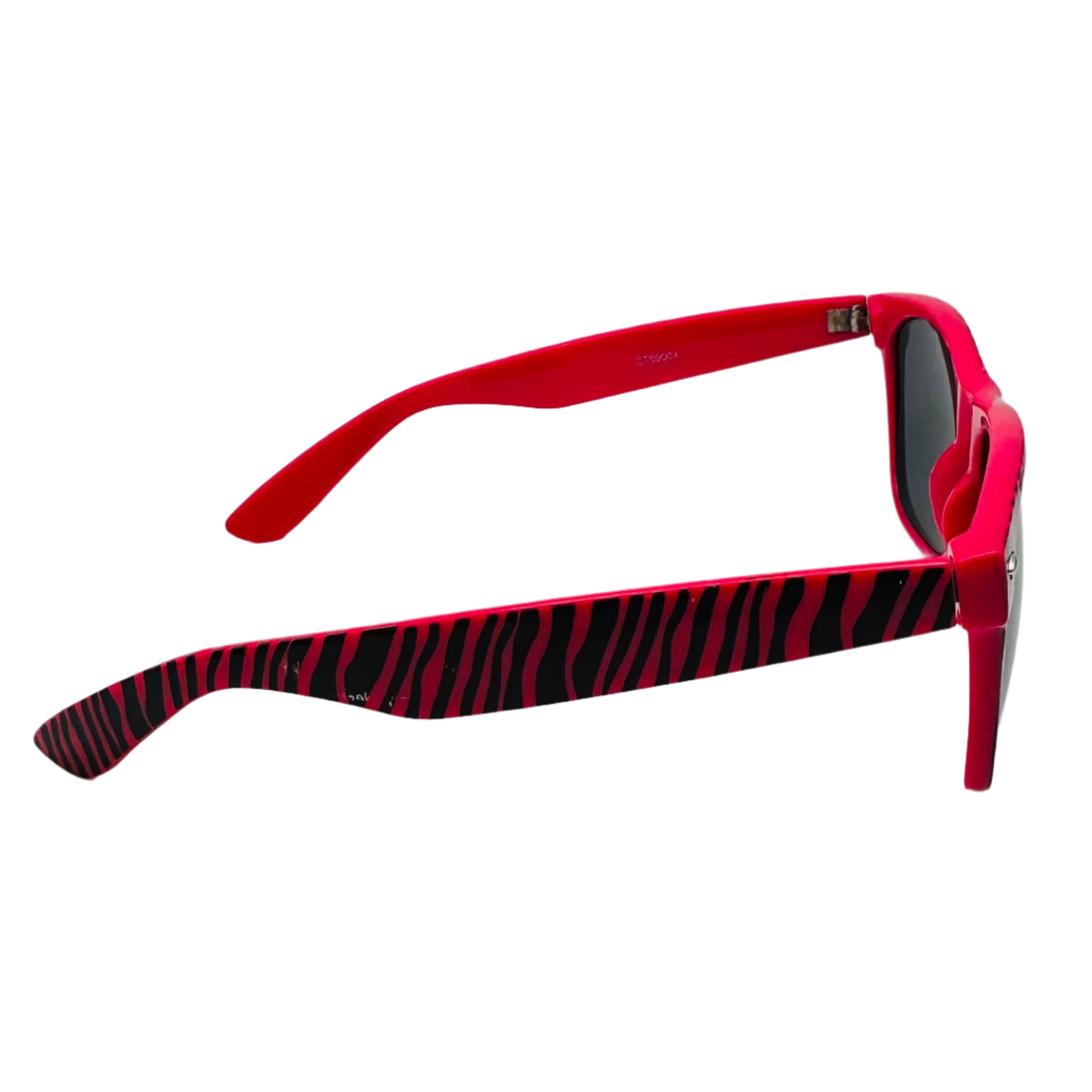Pink Zebra Stripe California Classic Sunglasses