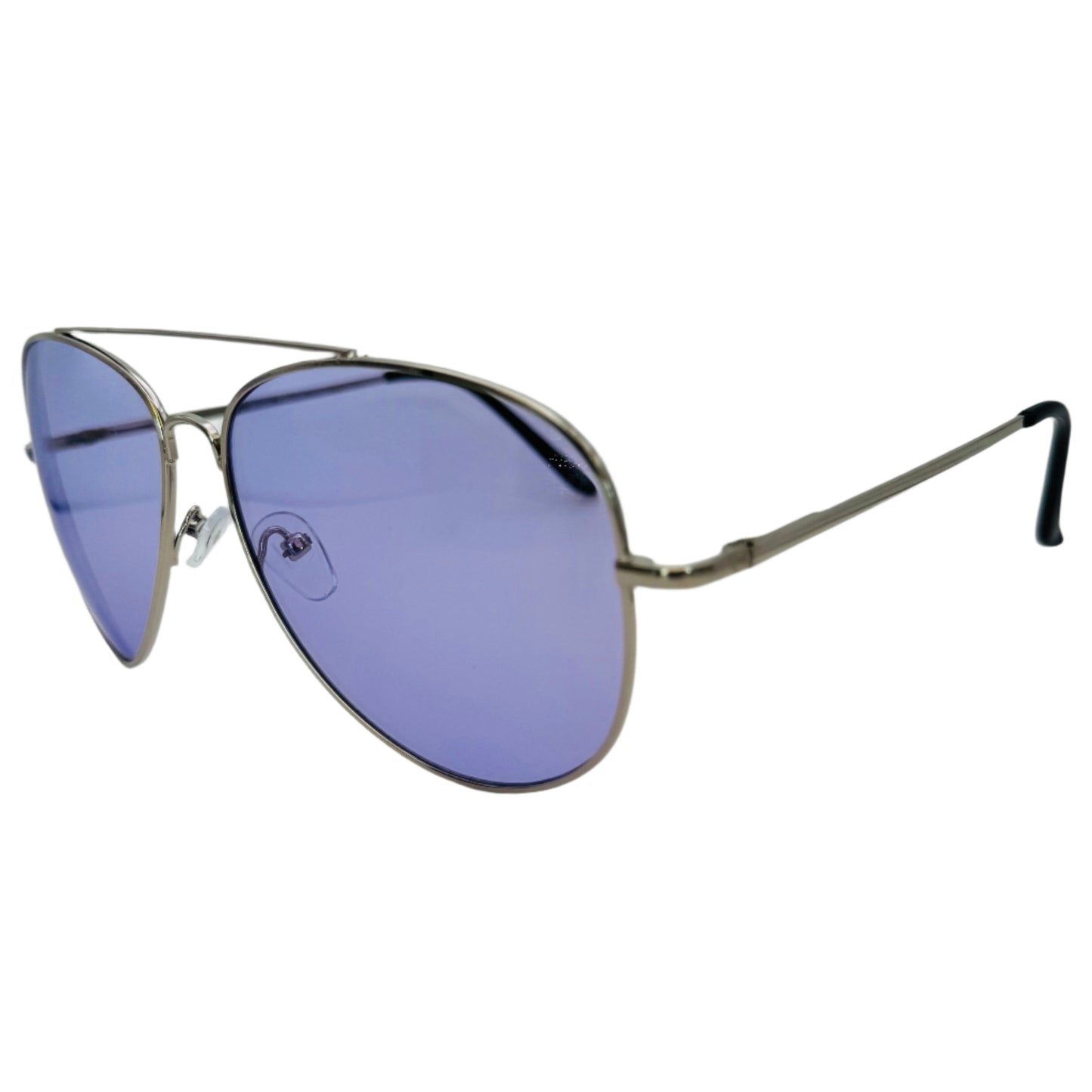 Purple Lens Aviator Sunglasses