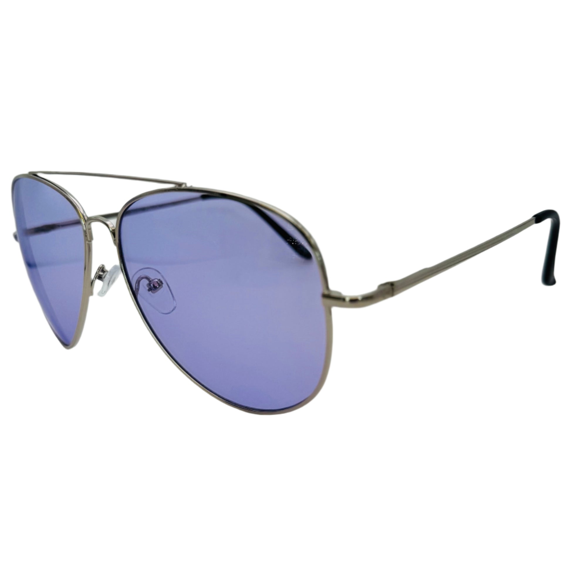 Purple Lens Aviator Sunglasses