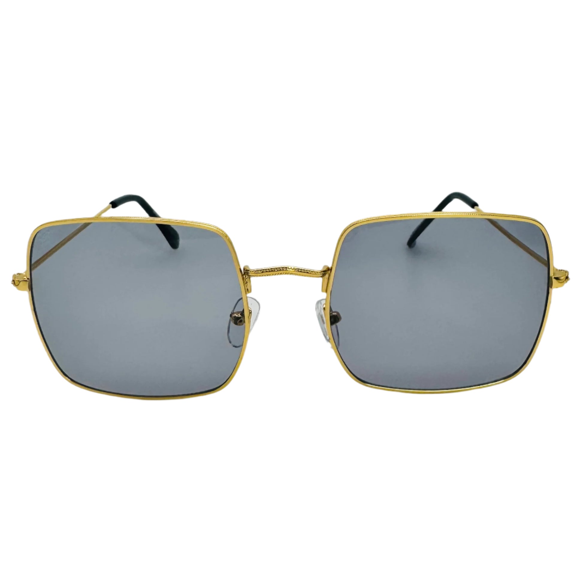 Black Square Retro Sunglasses