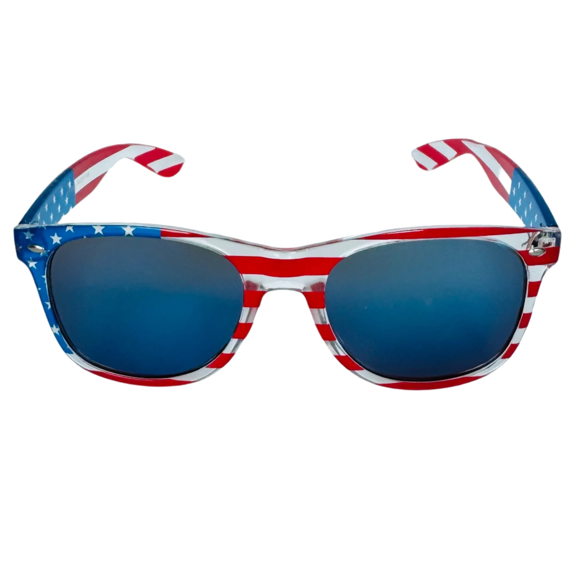 Blue Mirror Lens American Flag Sunglasses
