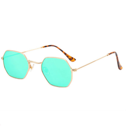 5012 | The Hexon - Retro Octagon Style Sunglasses with colorful lens options
