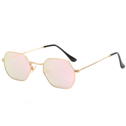 5012 | The Hexon - Retro Octagon Style Sunglasses with colorful lens options