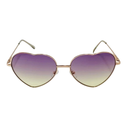 6110 | Two Tone Heart Sunglasses