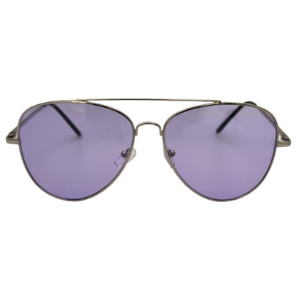 Purple Lens Aviator Sunglasses