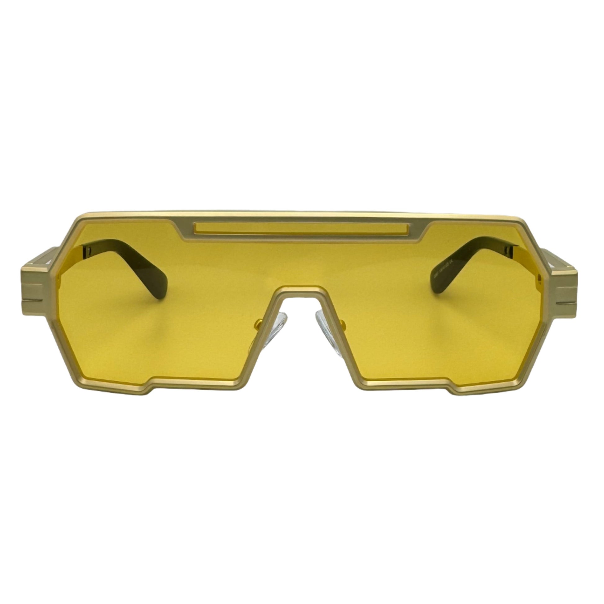 Yellow Lens Flat Top Sunglasses