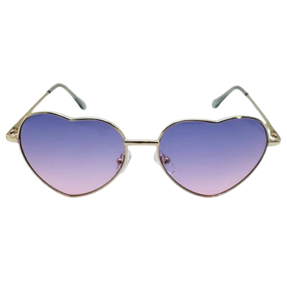 6110 | Two Tone Heart Sunglasses