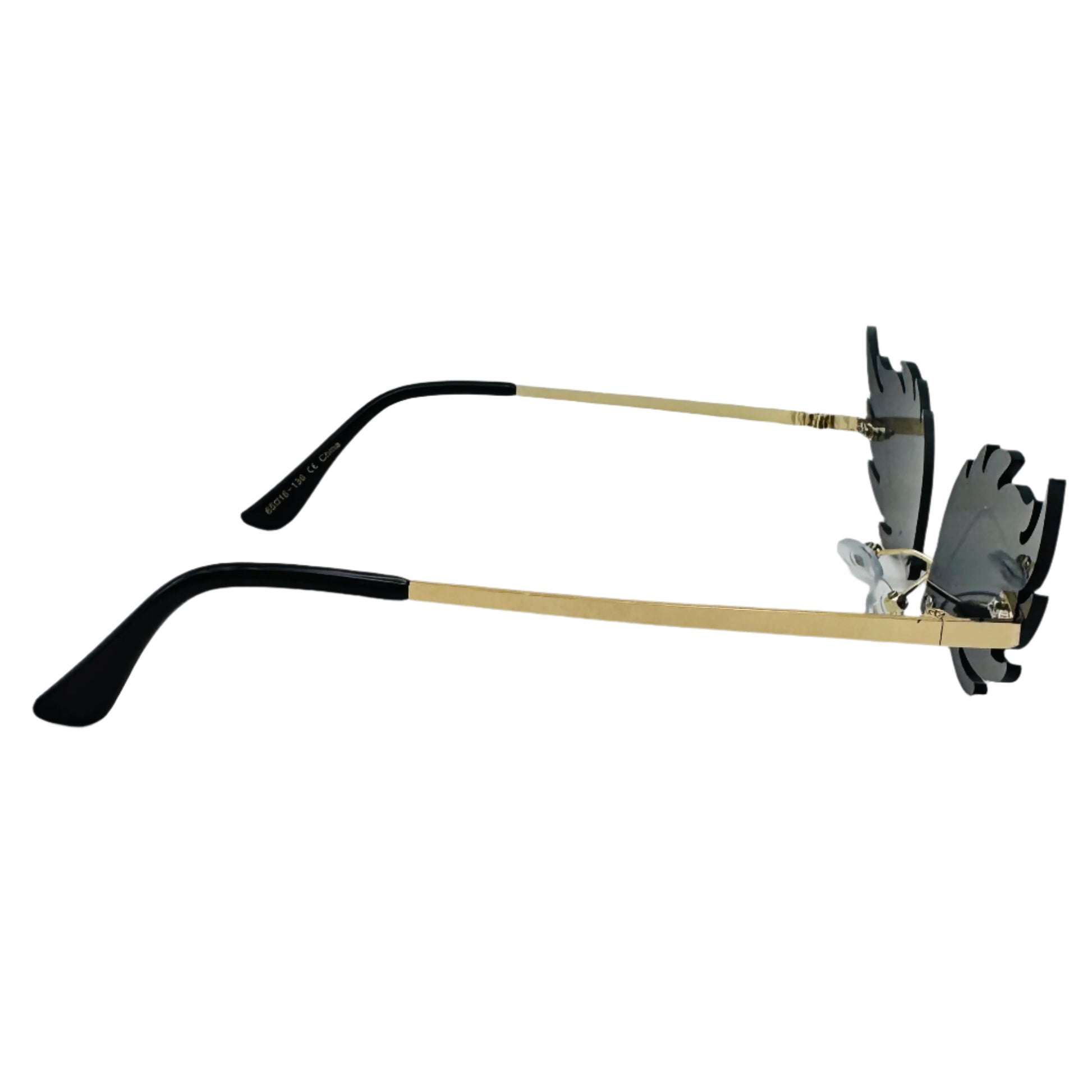 Black Rimless Lens Blaze Sunglasses