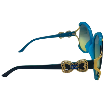 5001 | The Halo - Oversized Round Butterfly Sunglasses