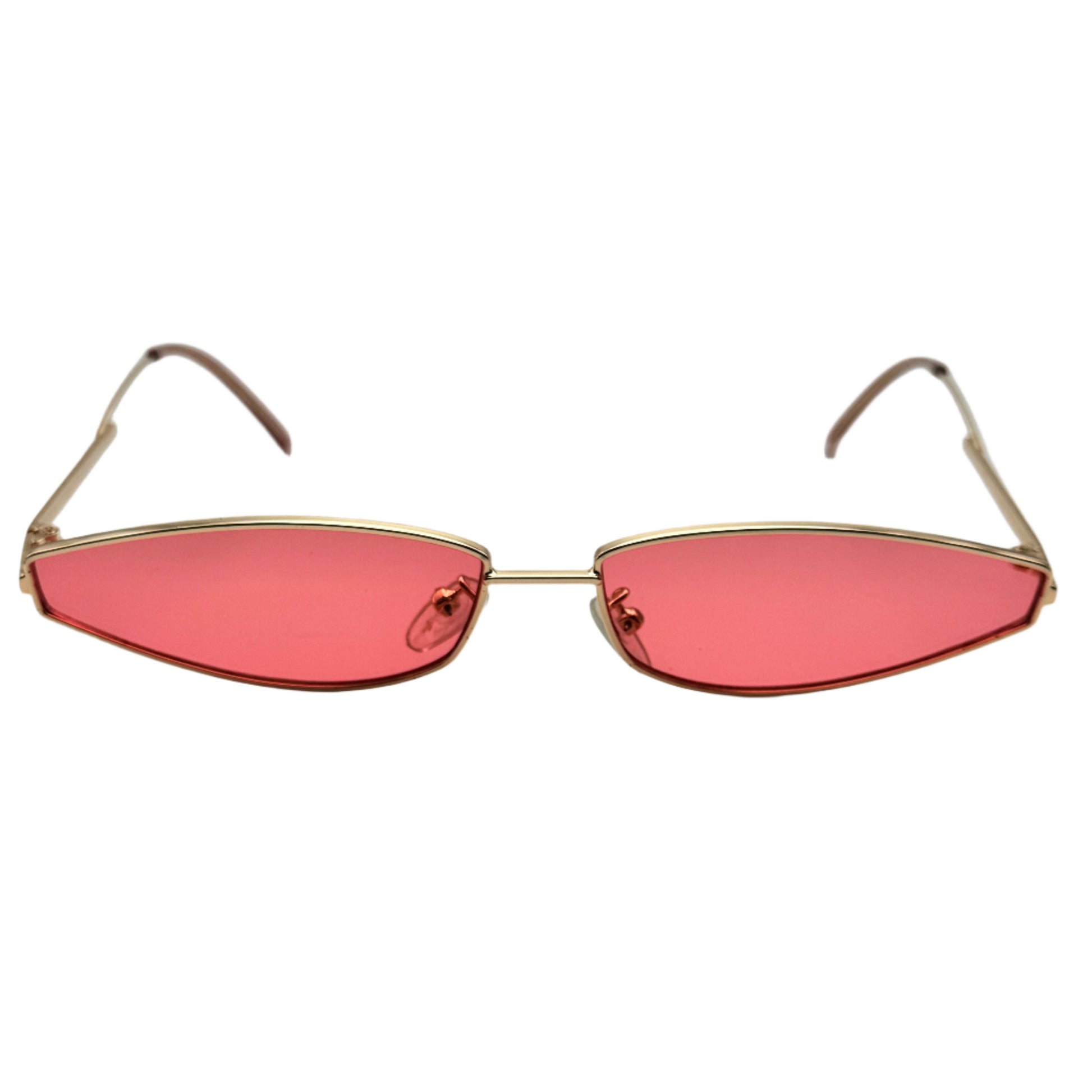 Slim Pink Cateye Sunglasses