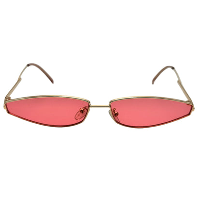 Slim Pink Cateye Sunglasses