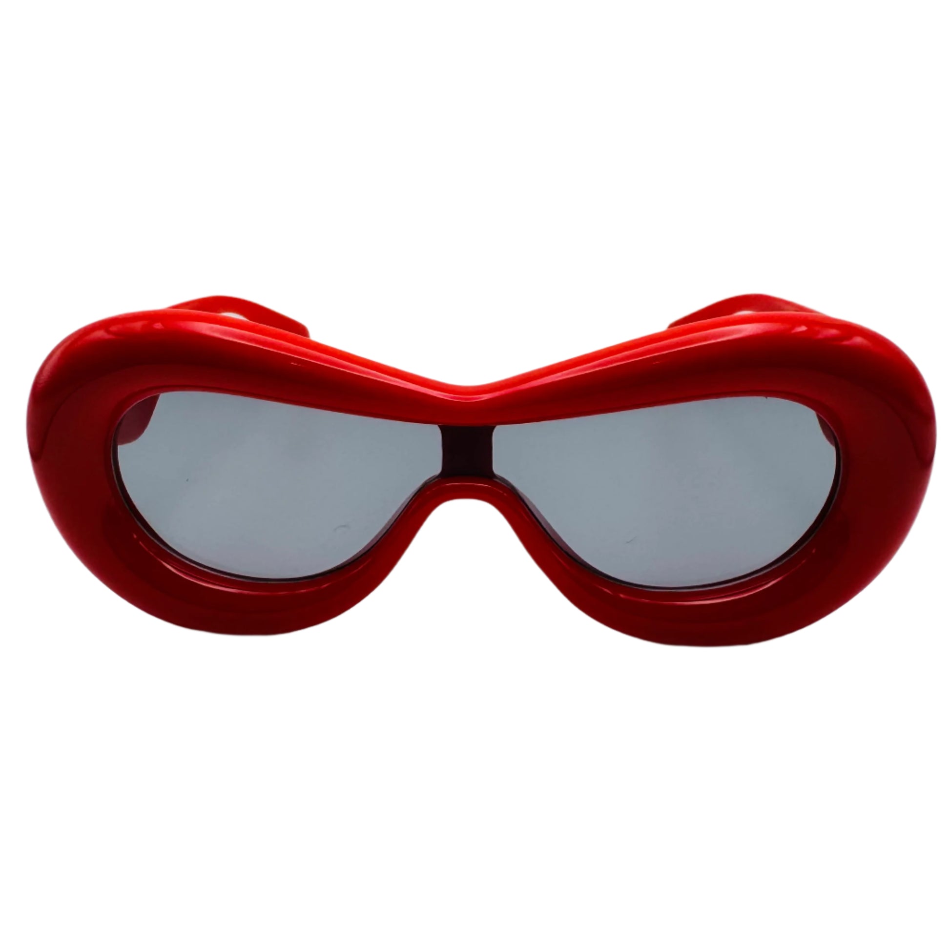 Red Futuristic Sunglasses