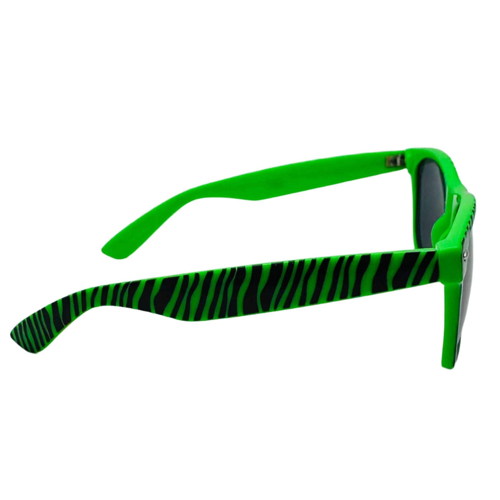 Green Zebra Stripe California Classic Sunglasses
